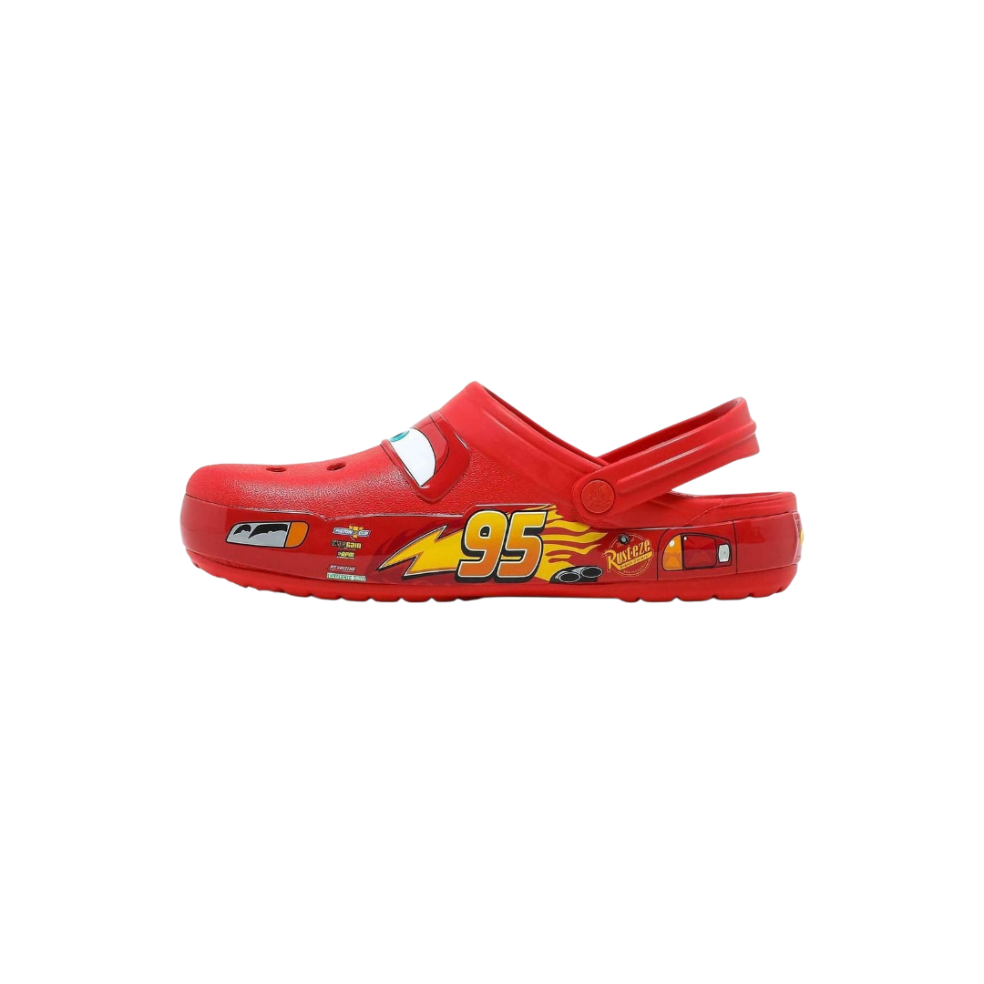 GS) Crocs Lightning McQueen Light Up Clogs 'Red'