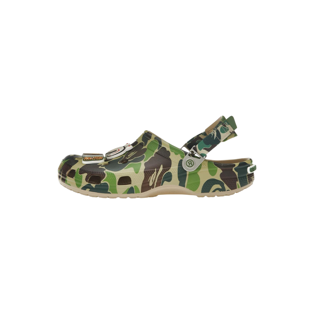 Bape x Crocs Classic Clog 'ABC Camo - Green'
