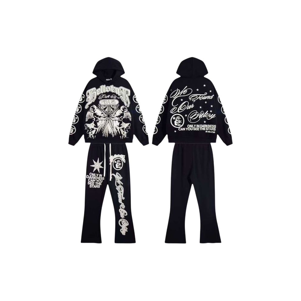 Hellstar Flare Broek Hoodie Set