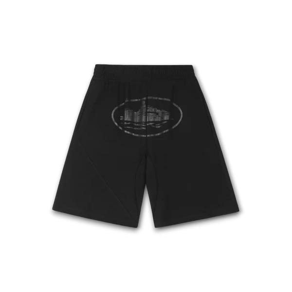 Corteiz OG Alcatraz Shorts Black