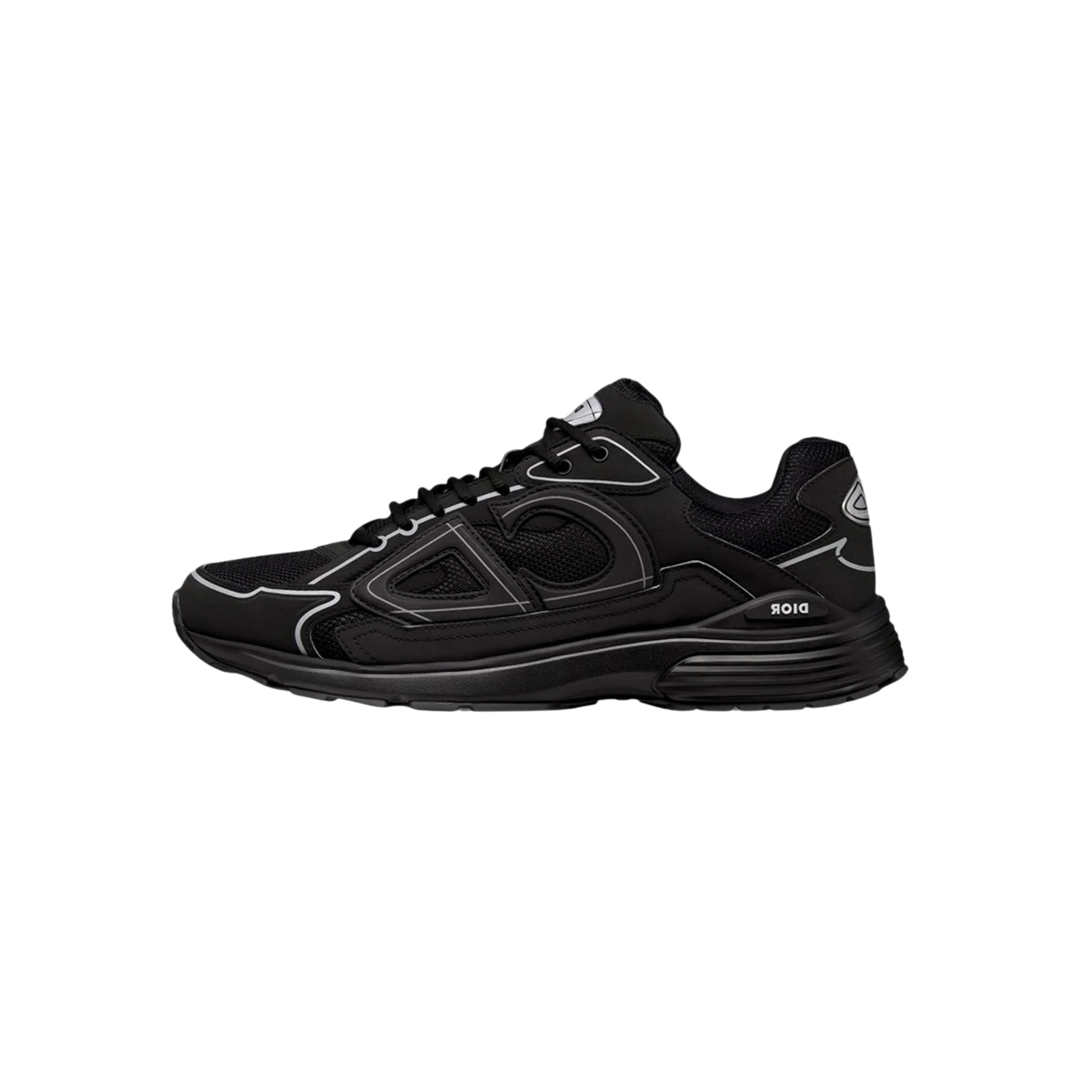 B30 Countdown Sneaker Black Technical Mesh and Black Technical Fabric