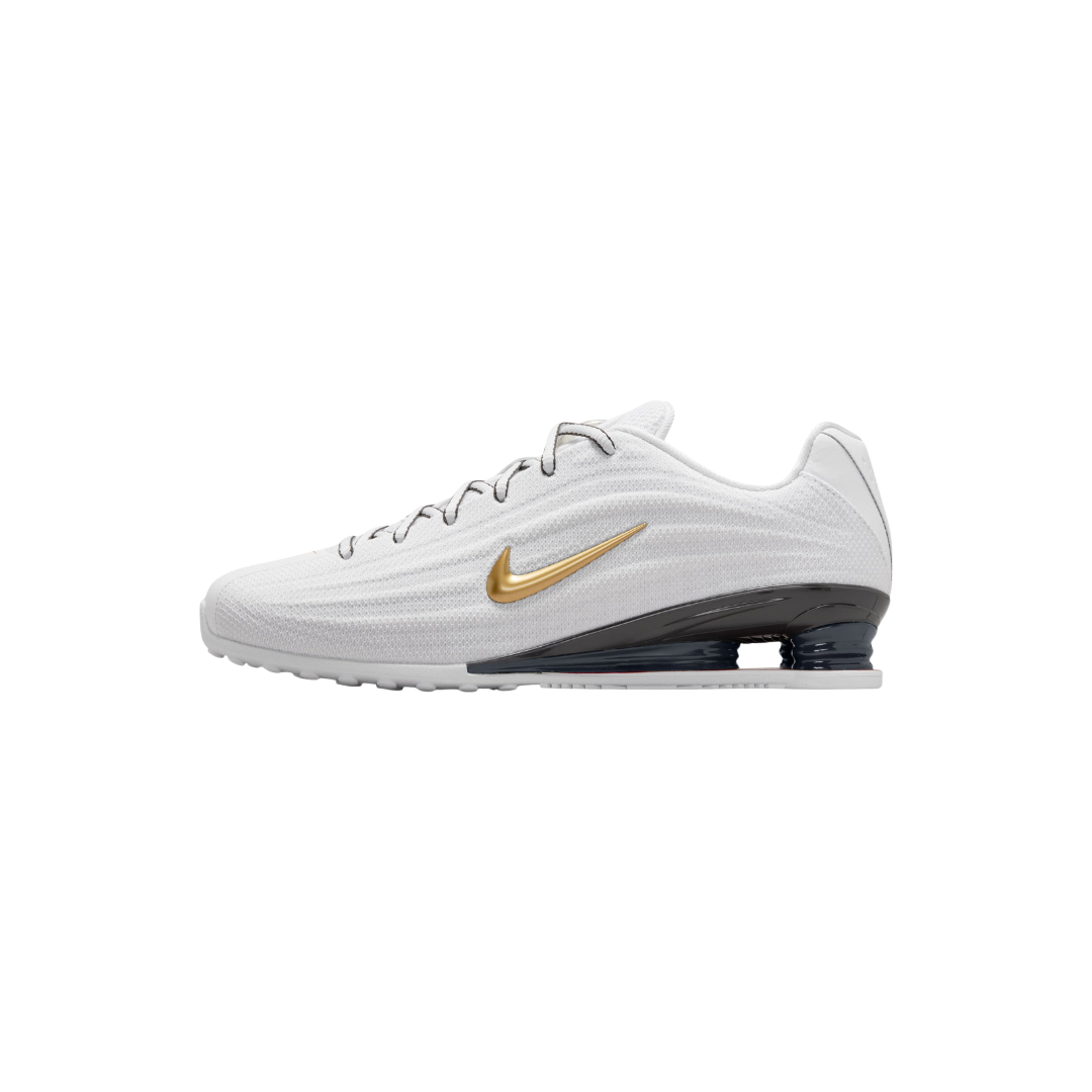 (WMNS) Nike Shox Z 'White Metallic Gold'