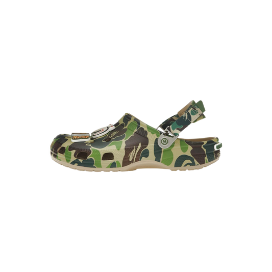 Bape x Crocs Classic Clog 'ABC Camo - Green'