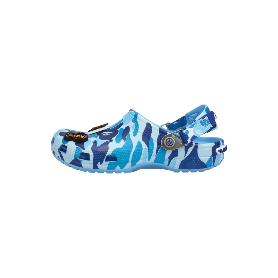 BAPE x Crocs Classic Clog 'ABC Camo - Blue'
