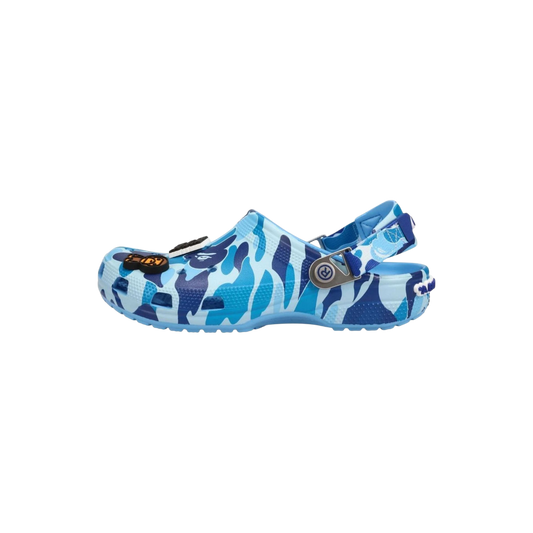 BAPE x Crocs Classic Clog 'ABC Camo - Blue'