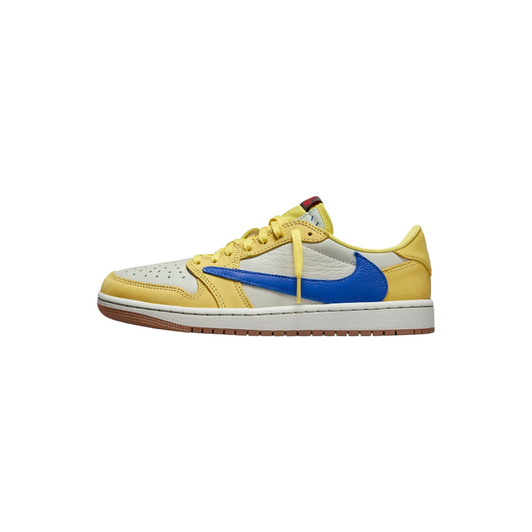 Travis Scott x Air Jordan 1 Retro Low OG SP PS 'Canary'