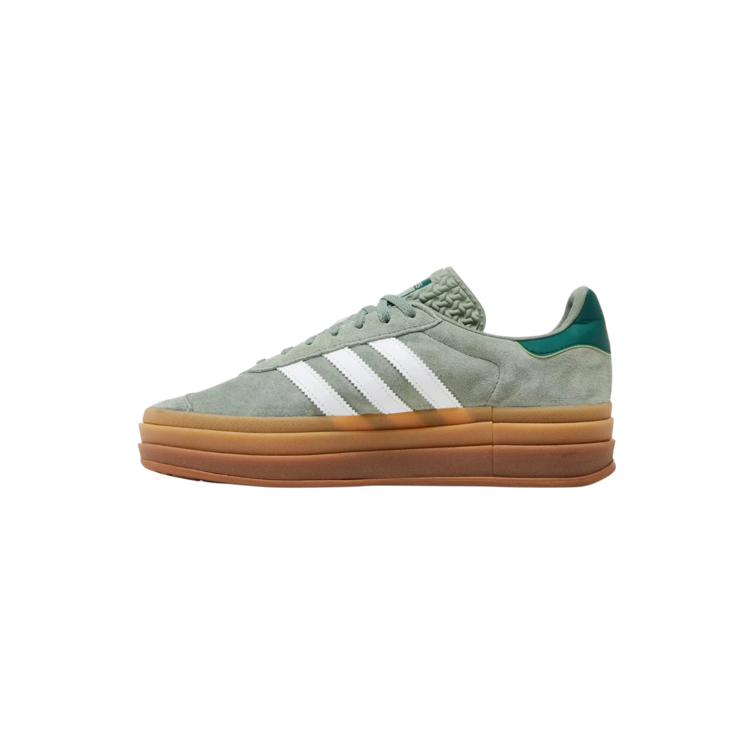 (WMNS) adidas Gazelle Bold 'Silver Green Gum'