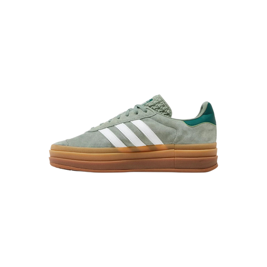 (WMNS) adidas Gazelle Bold 'Silver Green Gum'