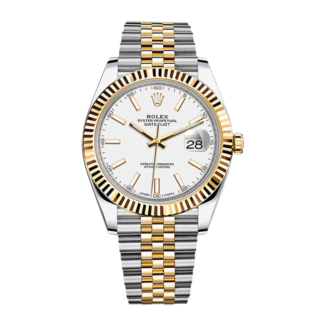 Rolex DateJust 41 126333-0016 White dial