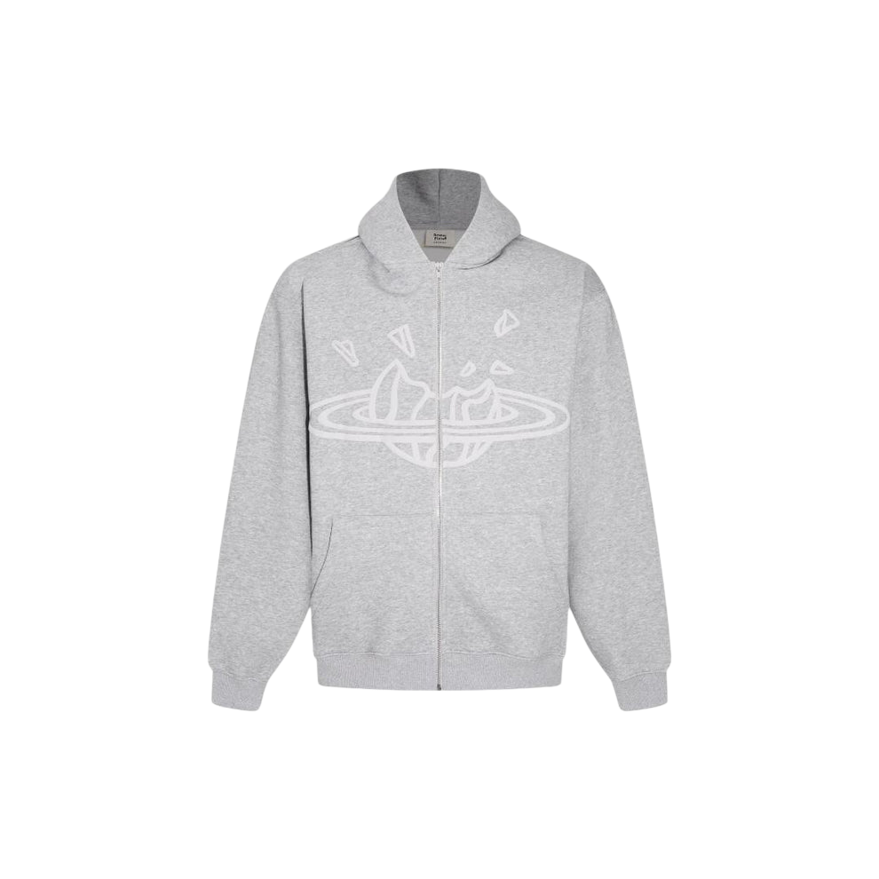 BROKEN PLANET ZIP UP AND PANTS SET GREY