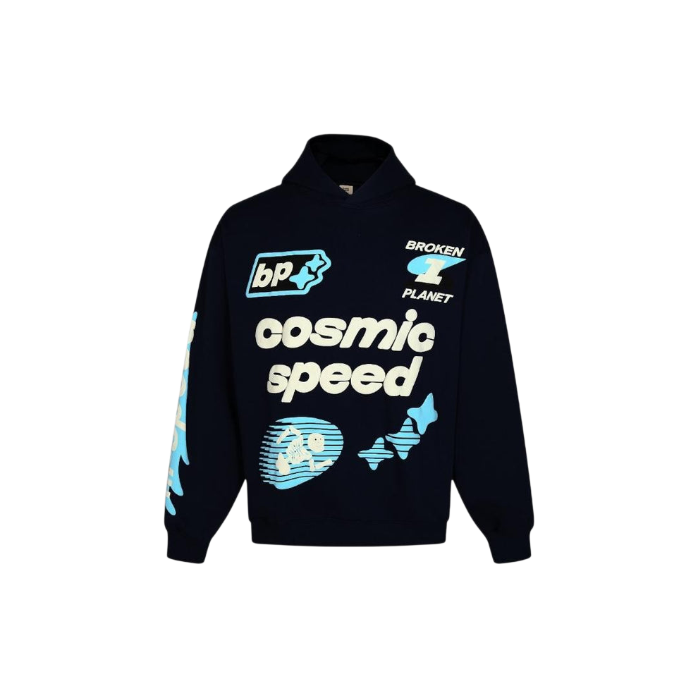 BROKEN PLANET logo-print Hoodie