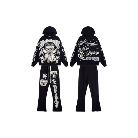Hellstar Flare Broek Hoodie Set