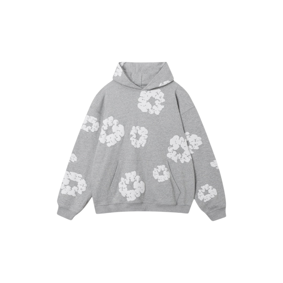 DENIM TEARS HOODIE Black Grey