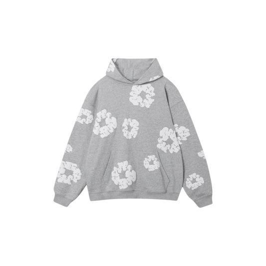 DENIM TEARS HOODIE Black Grey
