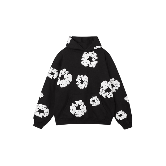 DENIM TEARS HOODIE Black White
