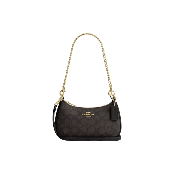 Coach Teri Mini Crossbody Bag in Signature Canvas