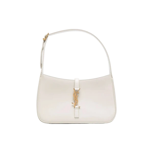 Saint Laurent Le 5 Á 7 Shoulder Bag | Neutrals