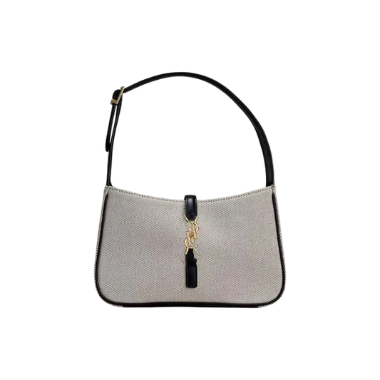 Saint Laurent Le 5 à 7 Mini Shoulder Bag in Patent Leather