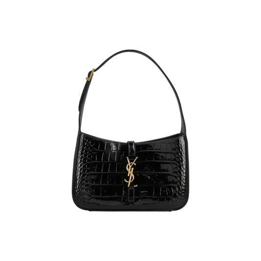 Saint Laurent Le 5 à 7 crocodile-effect Shoulder Bag
