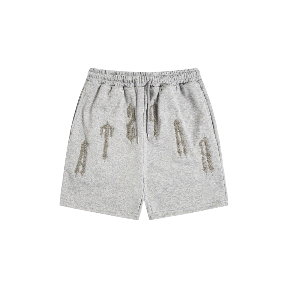 Shorts Casuais Trapstar Com Letras Bordadas