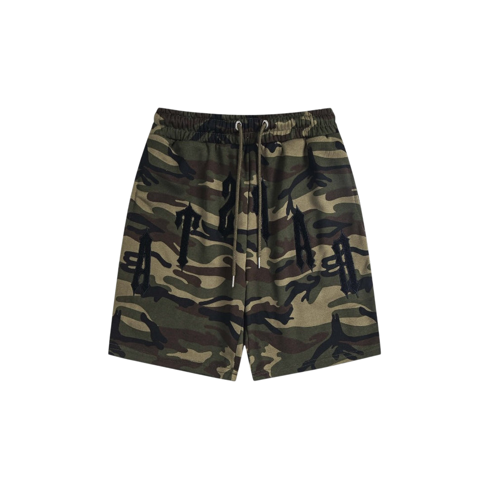 Shorts Casuais Trapstar Com Letras Bordadas