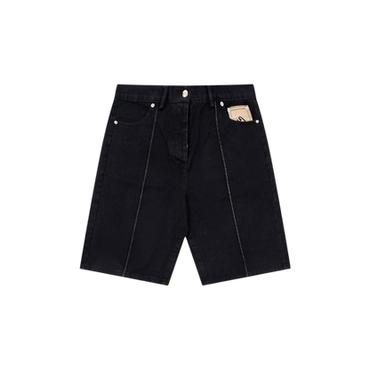 Corteiz C-Star Denim Shorts 'Black'