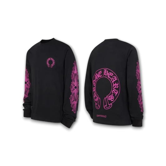 Chrome Hearts Horseshoe Baseball Shirt