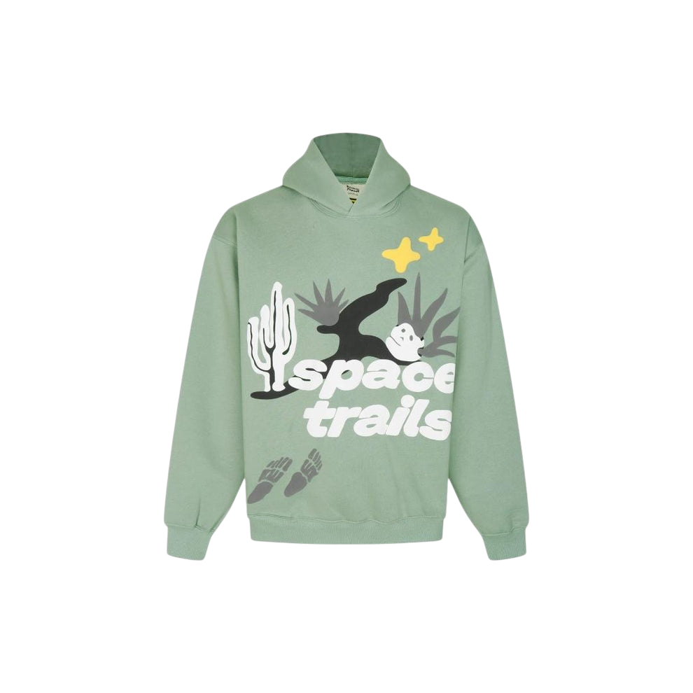 BROKEN PLANET logo-print Hoodie
